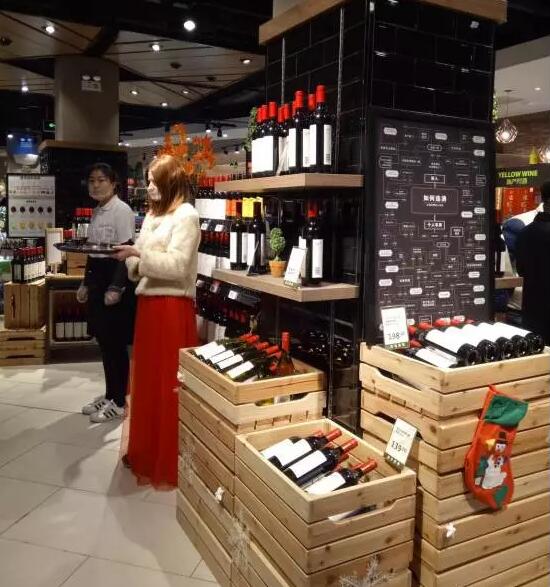 烟酒专柜木制品货架