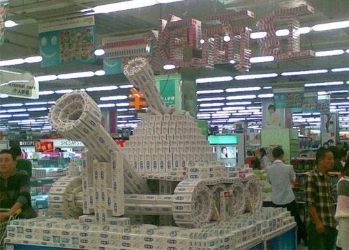 逆天！神一样的超市理货员